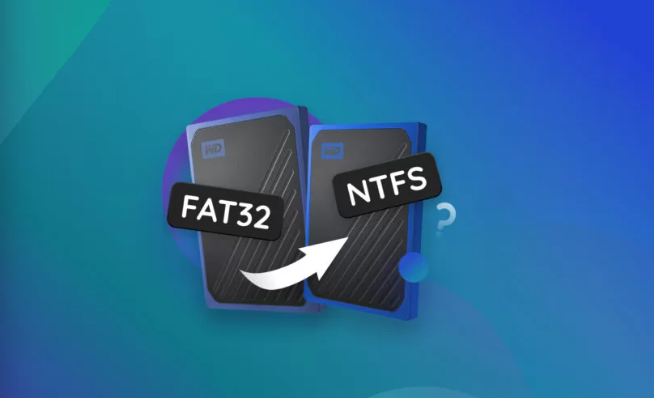 fat32转换成ntfs主题图