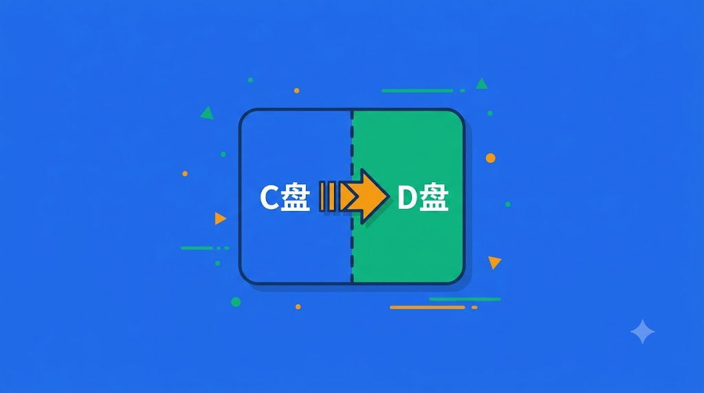Win11 C盘分盘示意图
