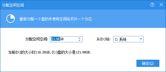 分配空闲空间